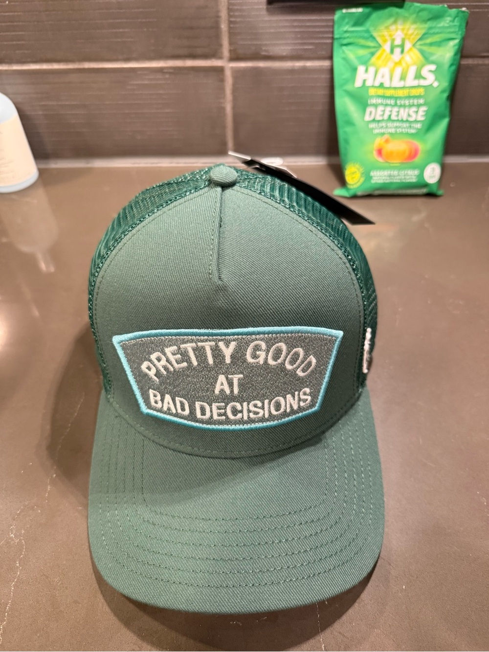 Cult of Individuality Bayberry Mesh Trucker Hat